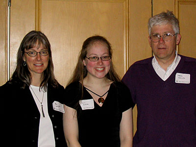 Laura Schulz, 2007 scholarship award recipient
